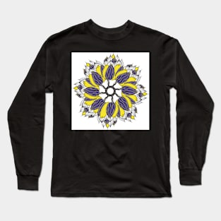 round of flowers Long Sleeve T-Shirt